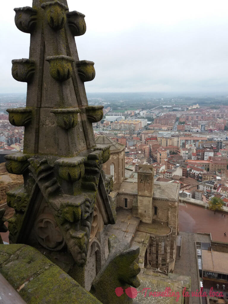 Vistas de Lleida desde el campanario