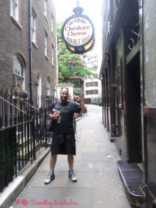 Exterior del Ye Olde Cheshire Cheese