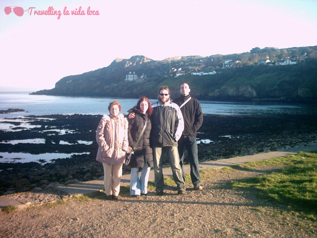 Excursión a Howth durante la visita de mi familia a Dublín - Año 2006