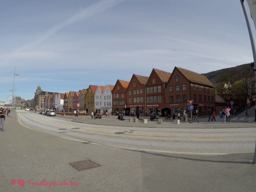 La encantadora estampa de Bryggen