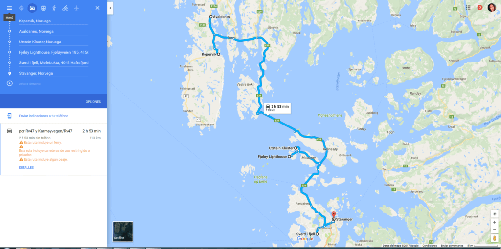 Qué ver en ruta hacia Stavanger