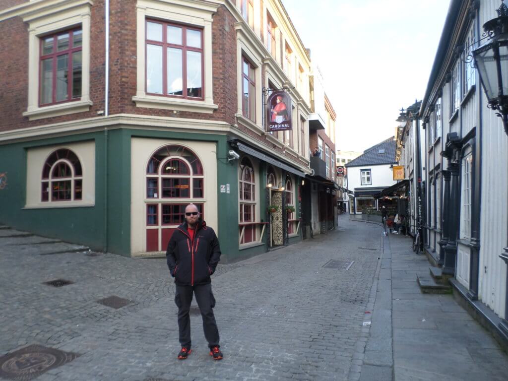 La cervecería Cardinal, cerca del puerto de Stavanger