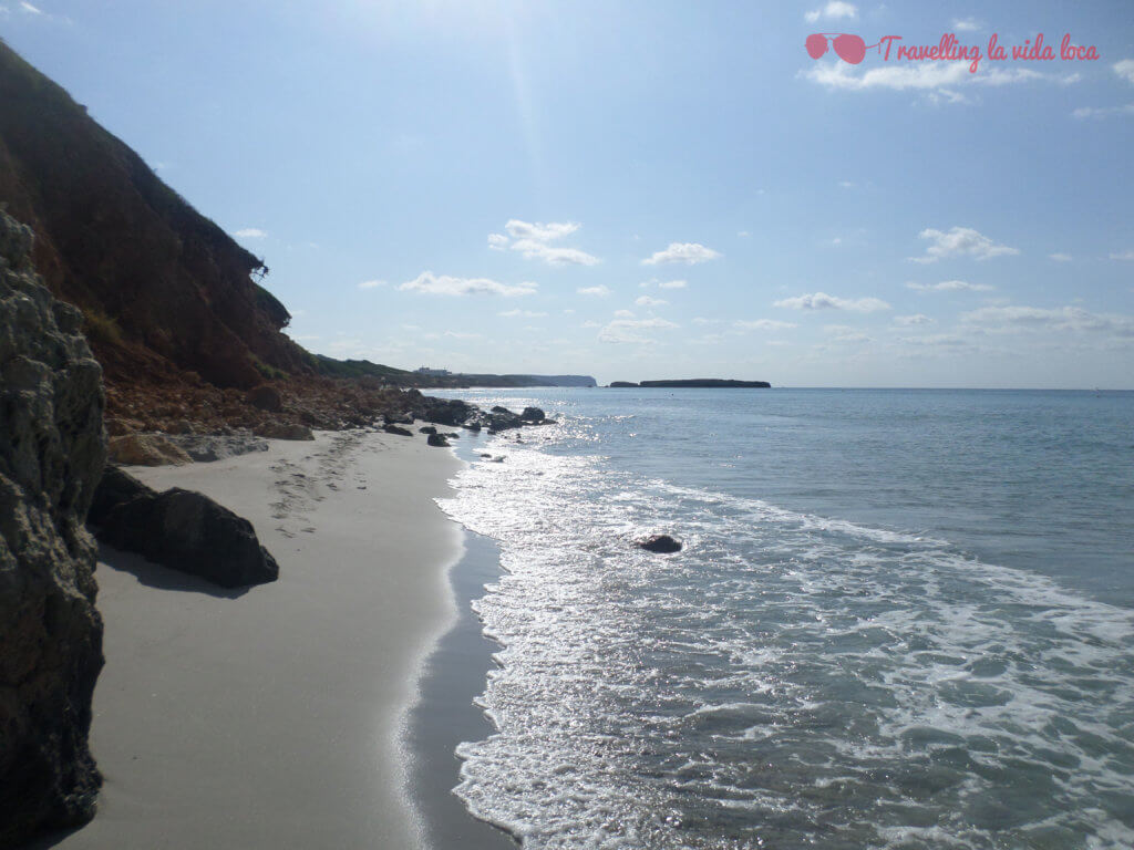 Menorca, playa de Binigaus - Travelling la vida loca