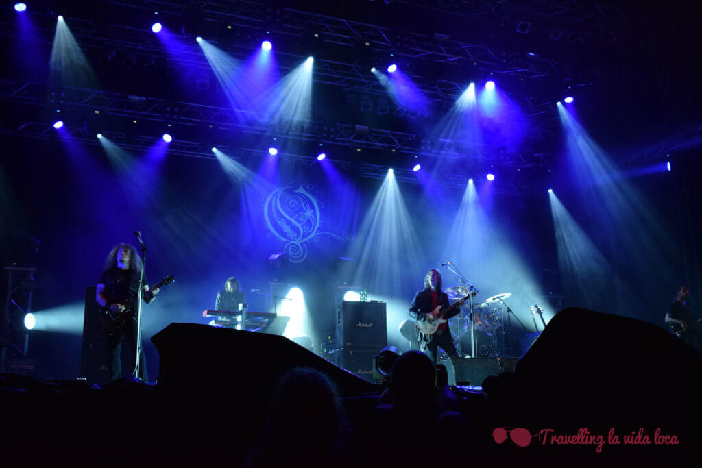 Opeth, que a pesar de los problemas técnicos, dieron un conciertazo