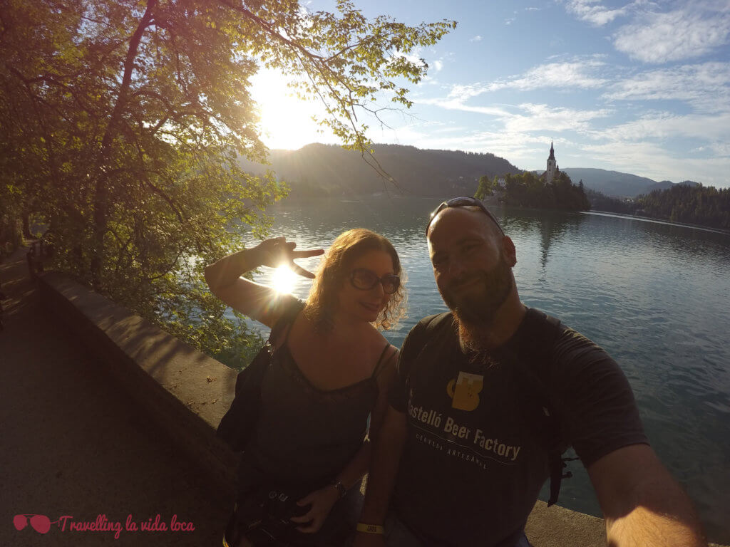 Selfie de rigor en Bled