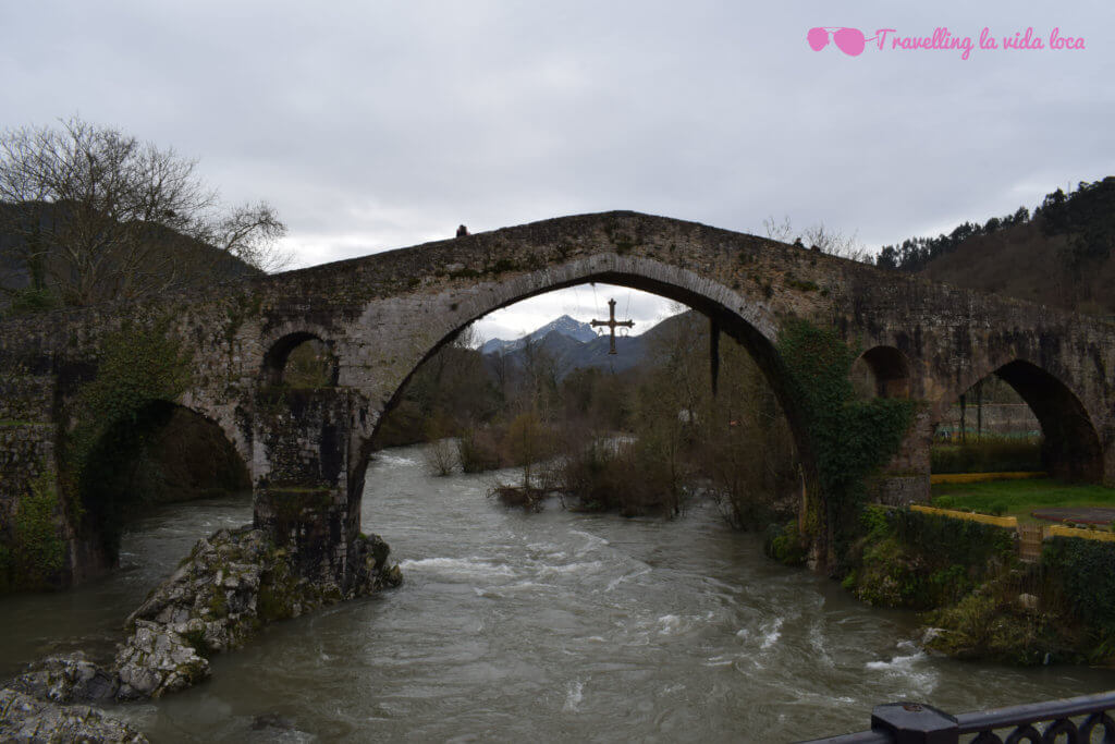 El famoso Puente Romano de Cangas de Onís