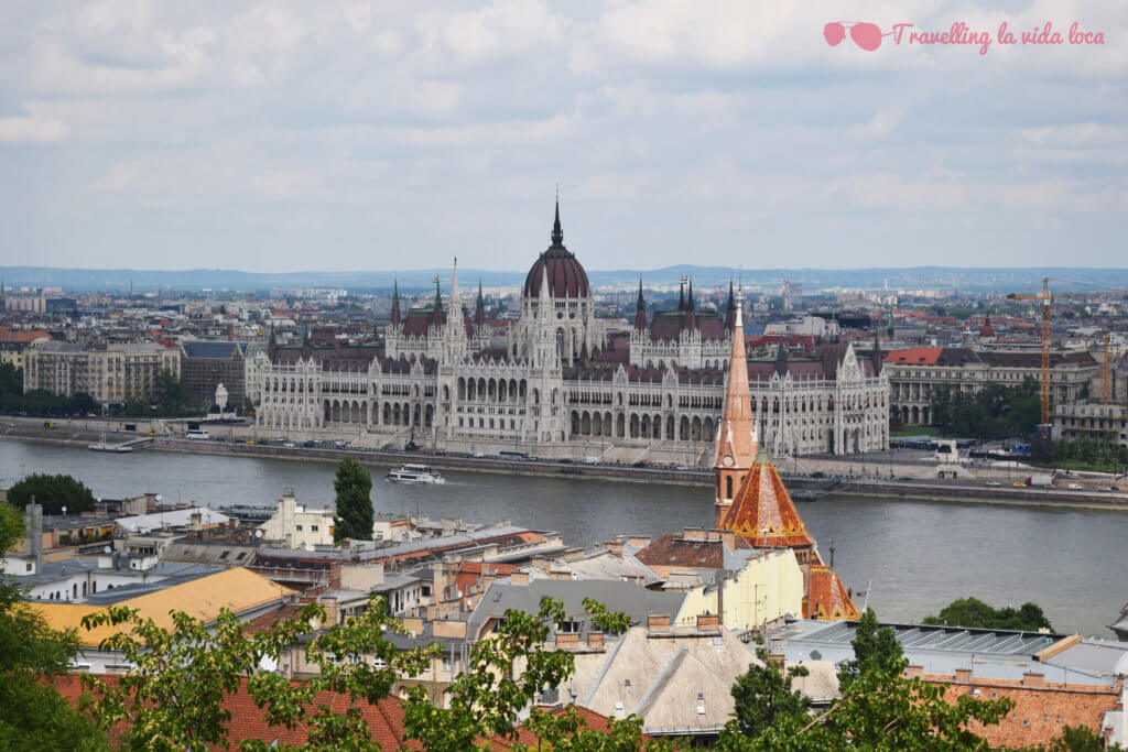 El imponente Parlamento de Budapest