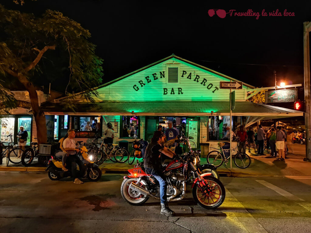 El Green Parrot, uno de los pubs más populares de Key West