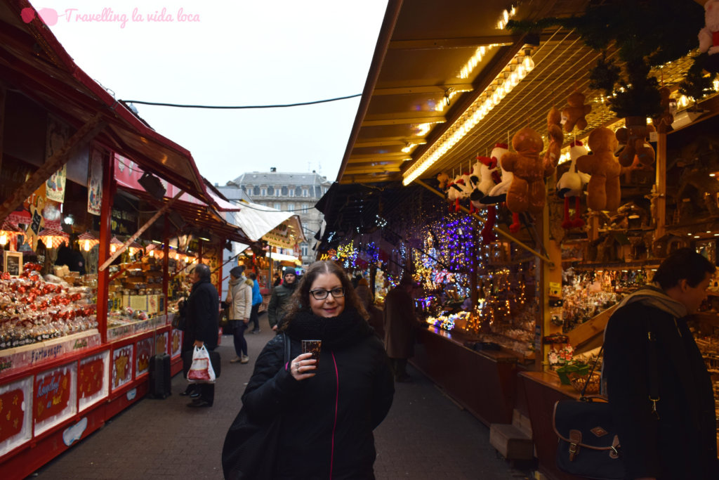 El mercado navideño de la Plaza Broglie de Estrasburgo