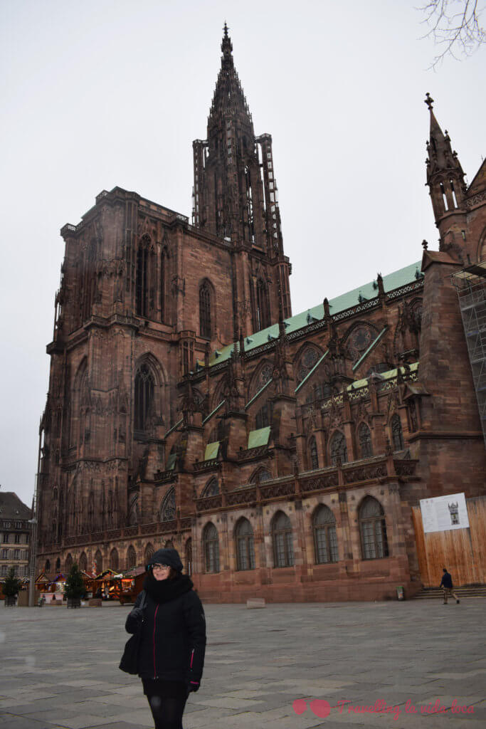 La imponente catedral de Notre-Dame de Estrasburgo