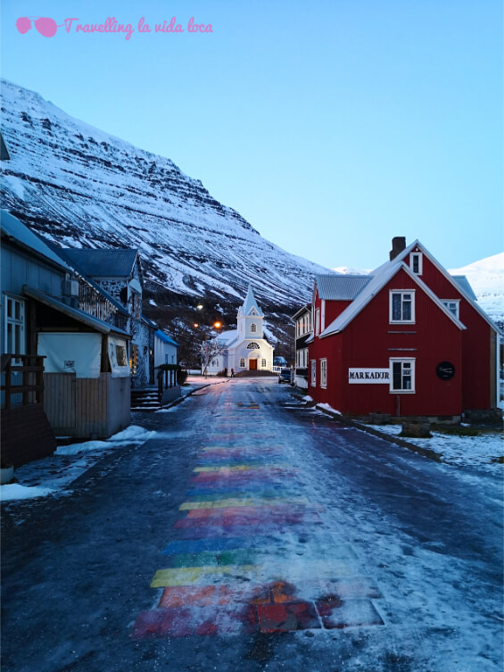 La estampa más famosa de Seydisfjordur