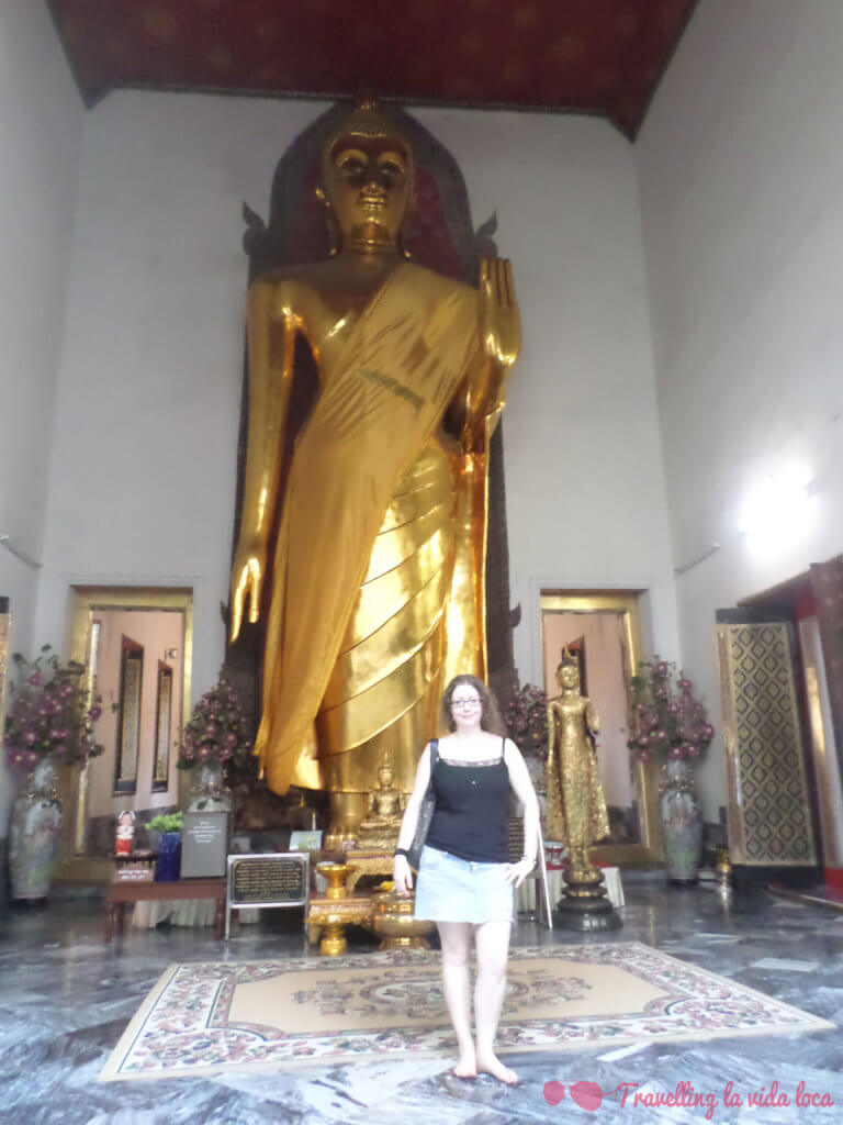 En una de las salas de Wat Pho
