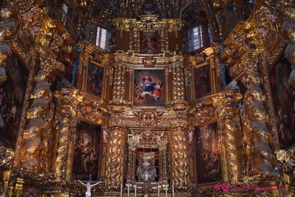El Altar Mayor, en estilo barroco chirrigueresco
